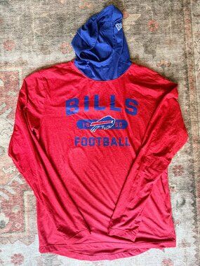 Buffalo Bills Long Sleeve Hooded Shirt